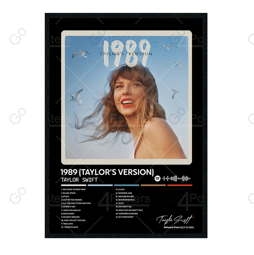 Taylor Swift - 1989 (Taylor's Version) Album Poster