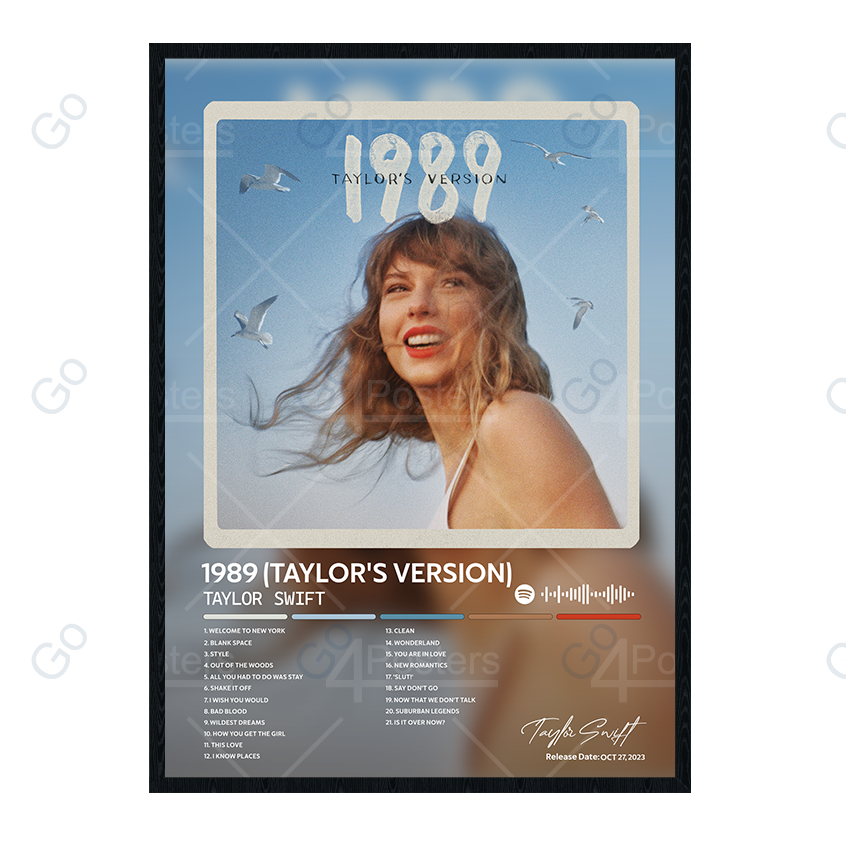 Taylor Swift - 1989 (Taylor's Version) Album Poster