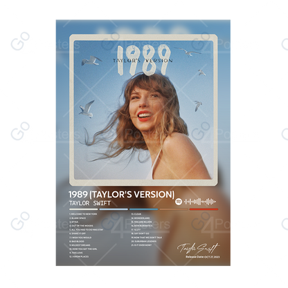 Taylor Swift - 1989 (Taylor's Version) Album Poster