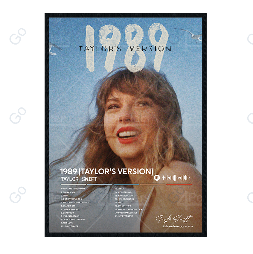 Taylor Swift - 1989 (Taylor's Version) Album Poster