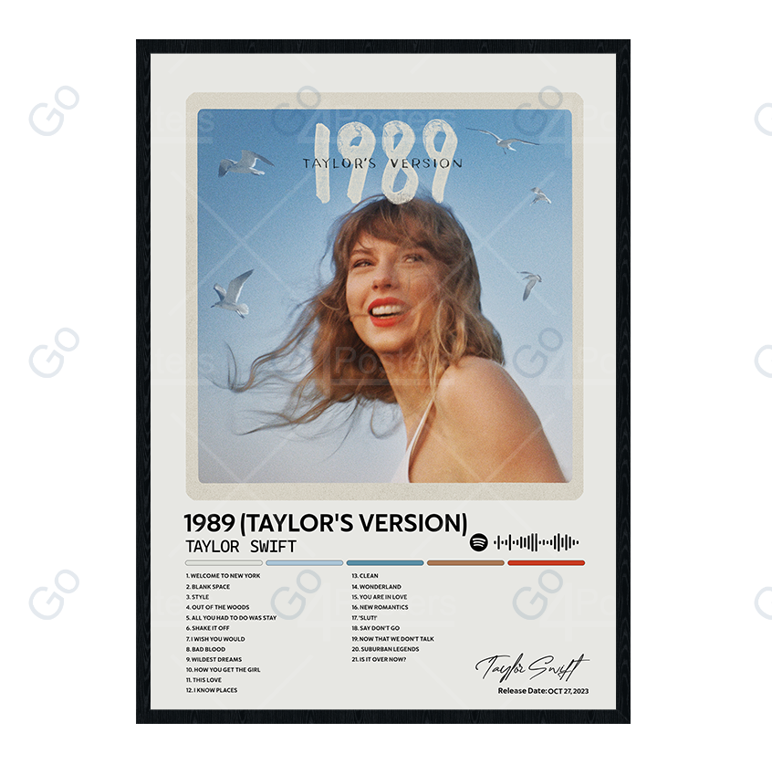 Taylor Swift - 1989 (Taylor's Version) Album Poster