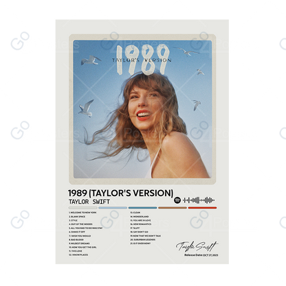 Taylor Swift - 1989 (Taylor's Version) Album Poster