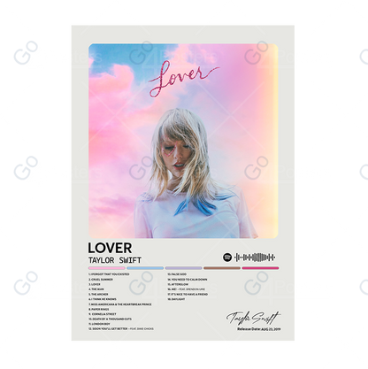 Taylor Swift - Lover Album Poster