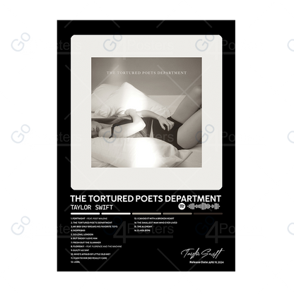 Taylor Swift - The Tortured Poets Department Album Poster