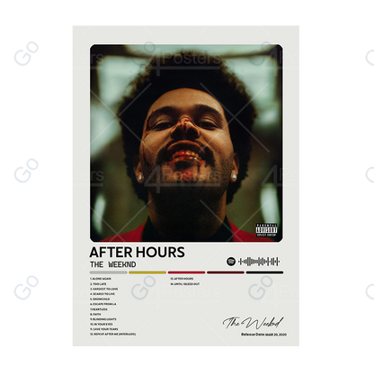 The Weeknd - After Hours Album Poster