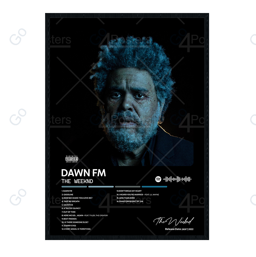 The Weeknd - Dawn FM Album Poster