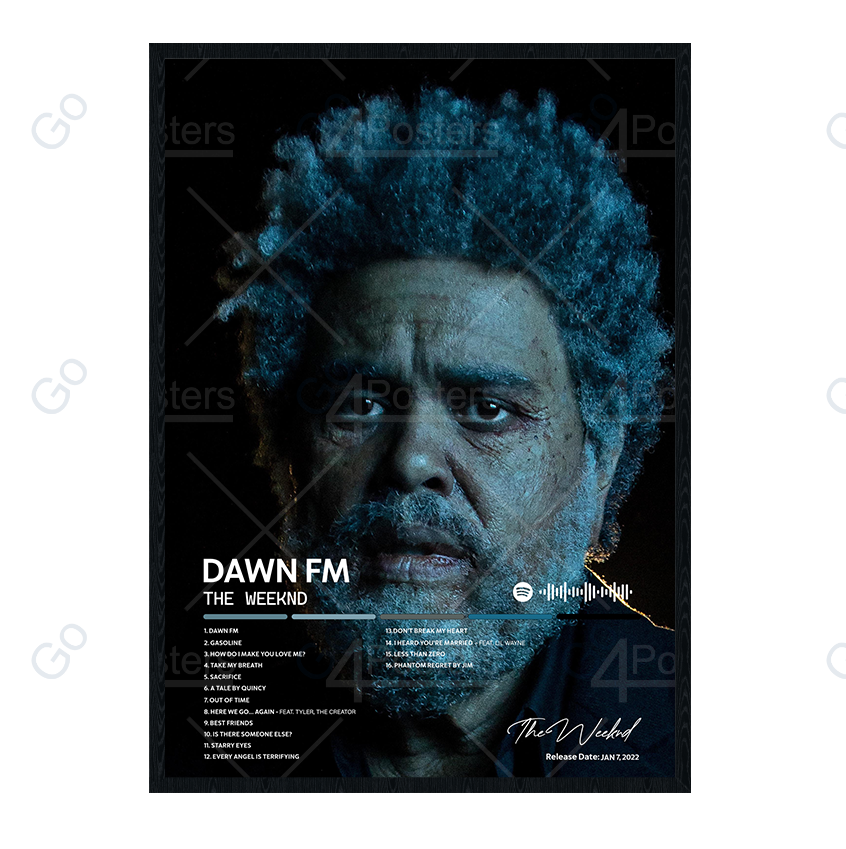 The Weeknd - Dawn FM Album Poster