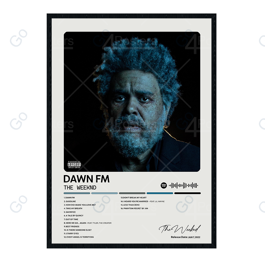 The Weeknd - Dawn FM Album Poster