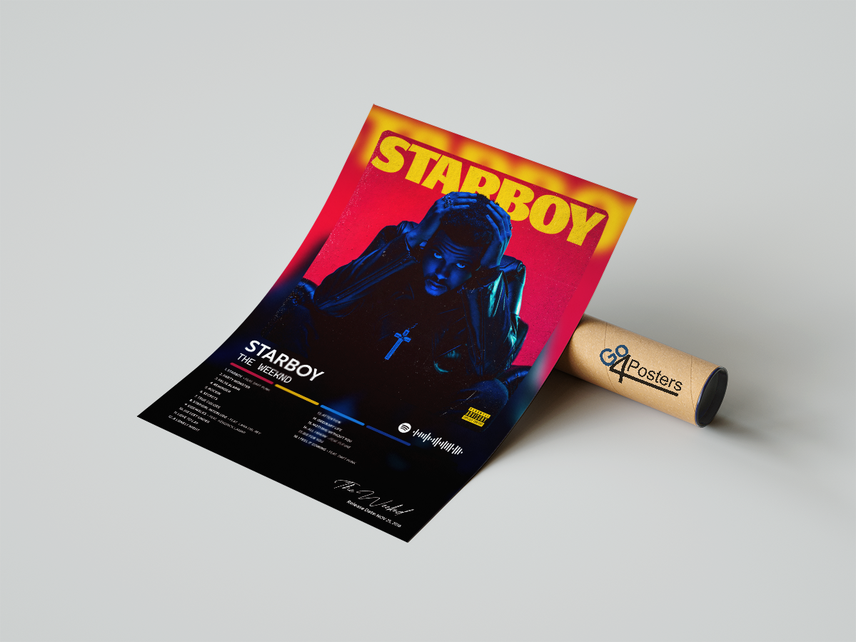 The Weeknd - STARBOY Album Poster