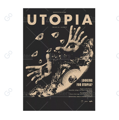 Travis Scott - UTOPIA - Poster