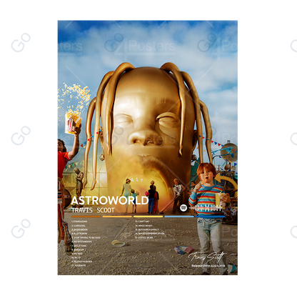 Travis Scott - Astroworld Album Poster