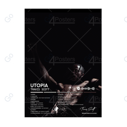 Travis Scott - UTOPIA Album Poster