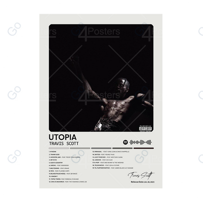 Travis Scott - UTOPIA Album Poster