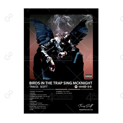 Travis Scott - Birds In The Trap Sing McKnight Album Poster