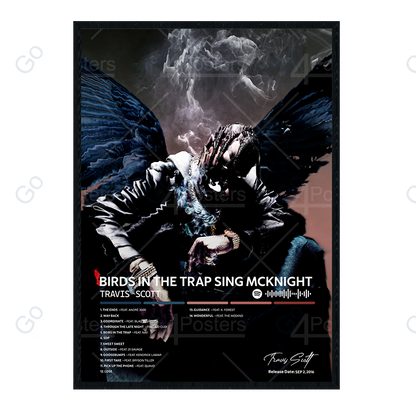 Travis Scott - Birds In The Trap Sing McKnight Album Poster