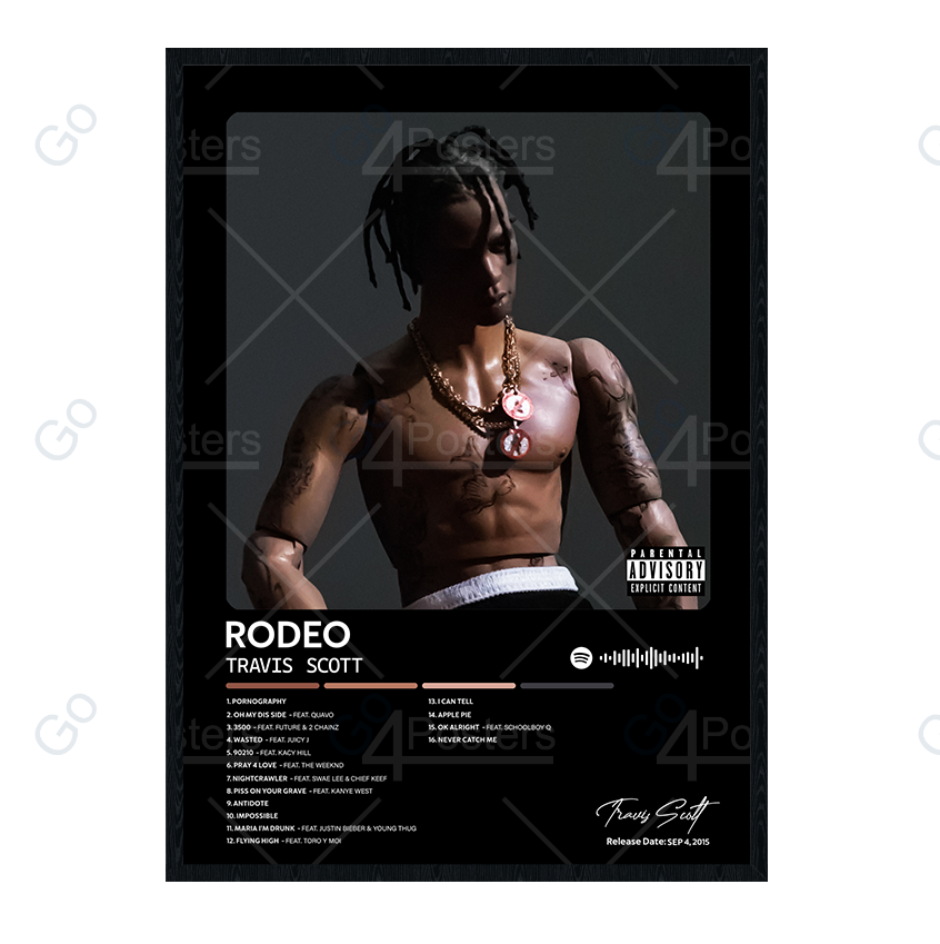 Travis Scott - Rodeo Album Poster