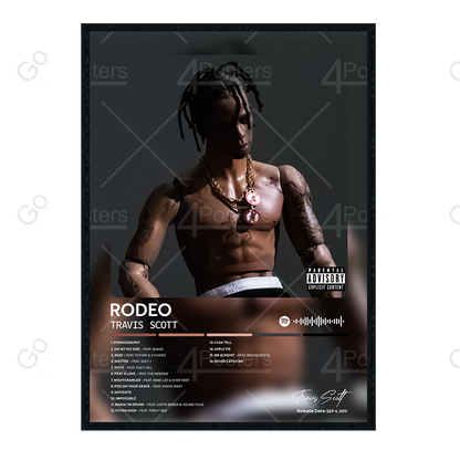 Travis Scott - Rodeo Album Poster