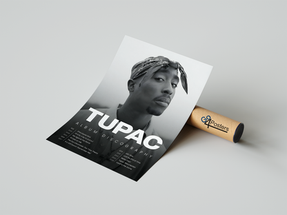 Tupac Albums Poster