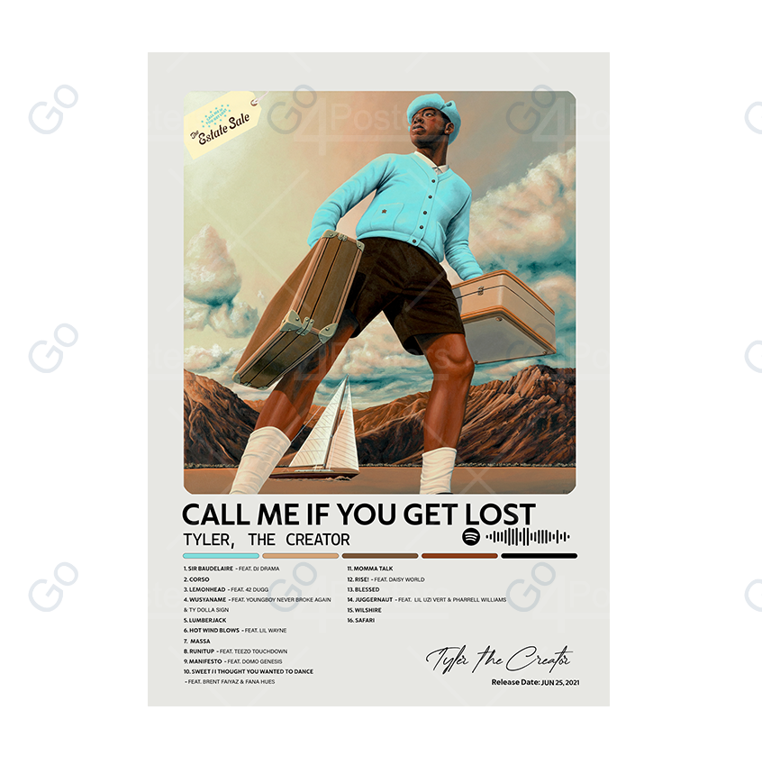 Tyler, The Creator - Call Me If You Get Lost Album Poster