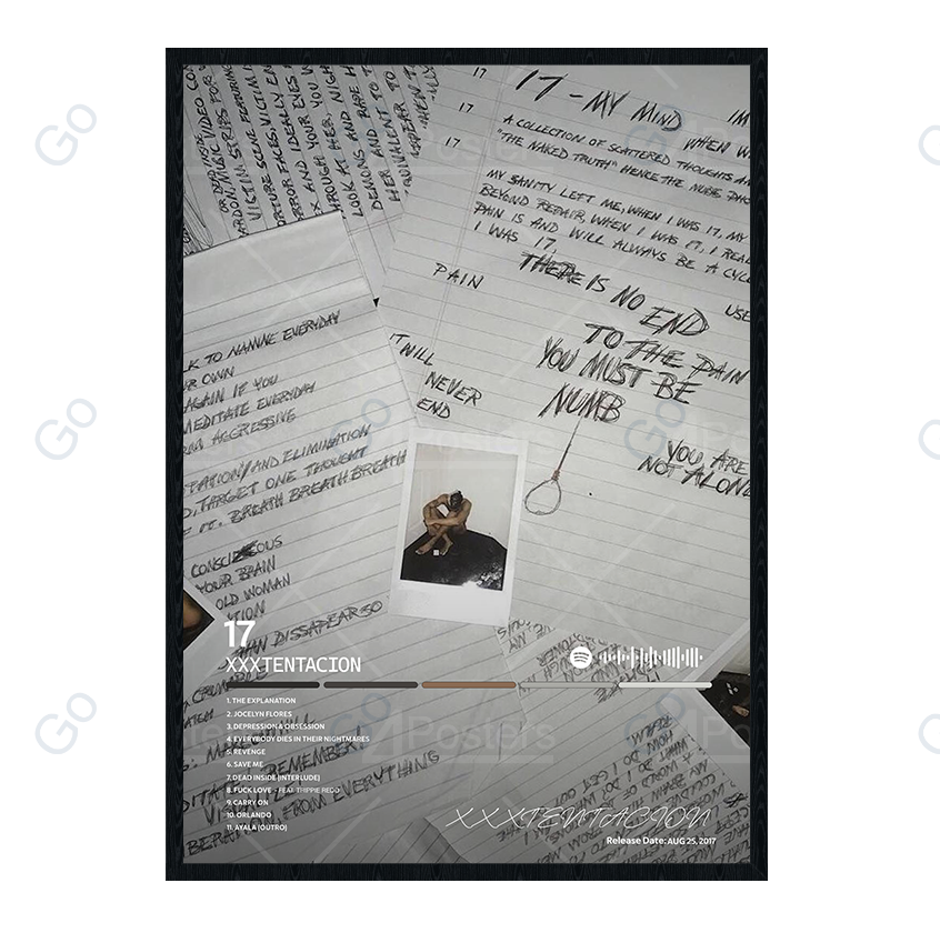 XXXTentacion - 17 Album Poster