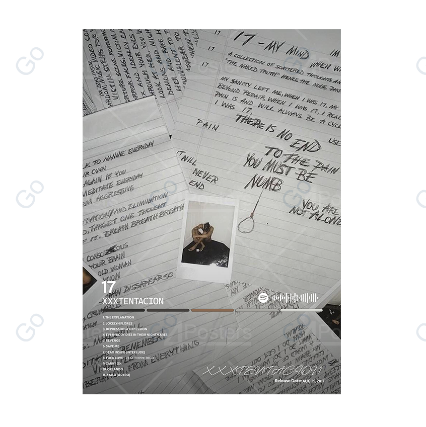 XXXTentacion - 17 Album Poster