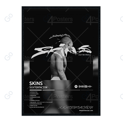 XXXTentacion - Skins Album Poster