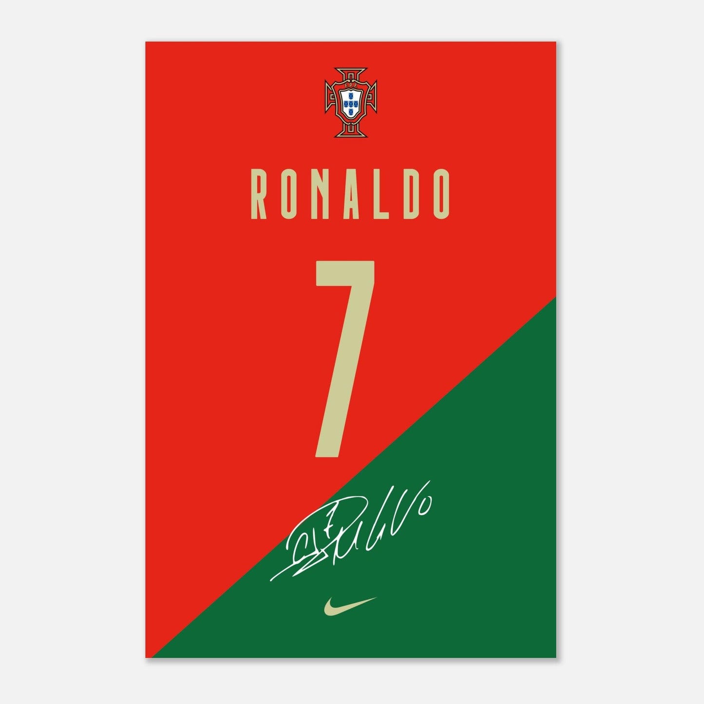 Cristiano Ronaldo Jersey Art, Portugal