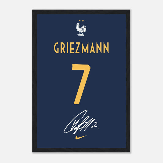 Antoine Griezmann Jersey Art, France