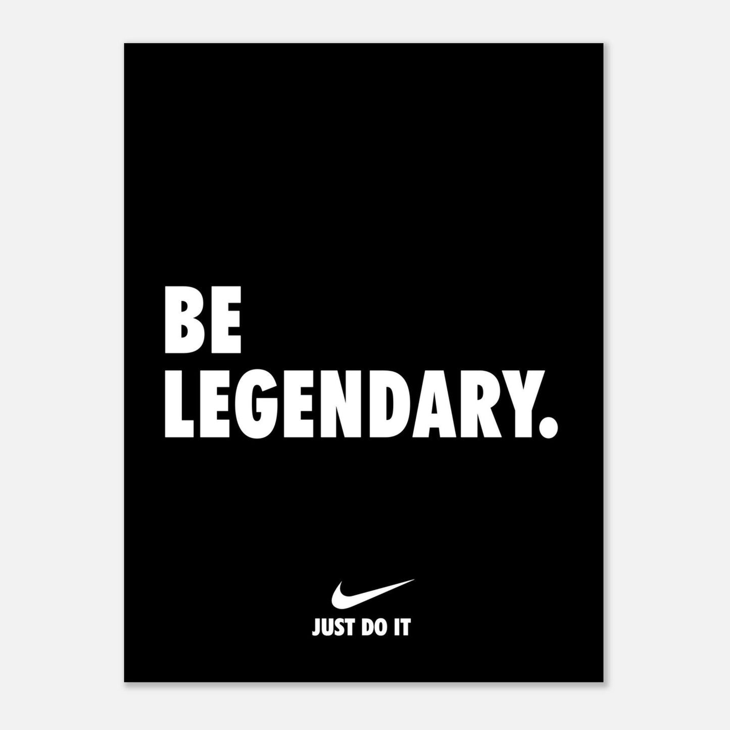 BE LEGENDARY. Black Edition