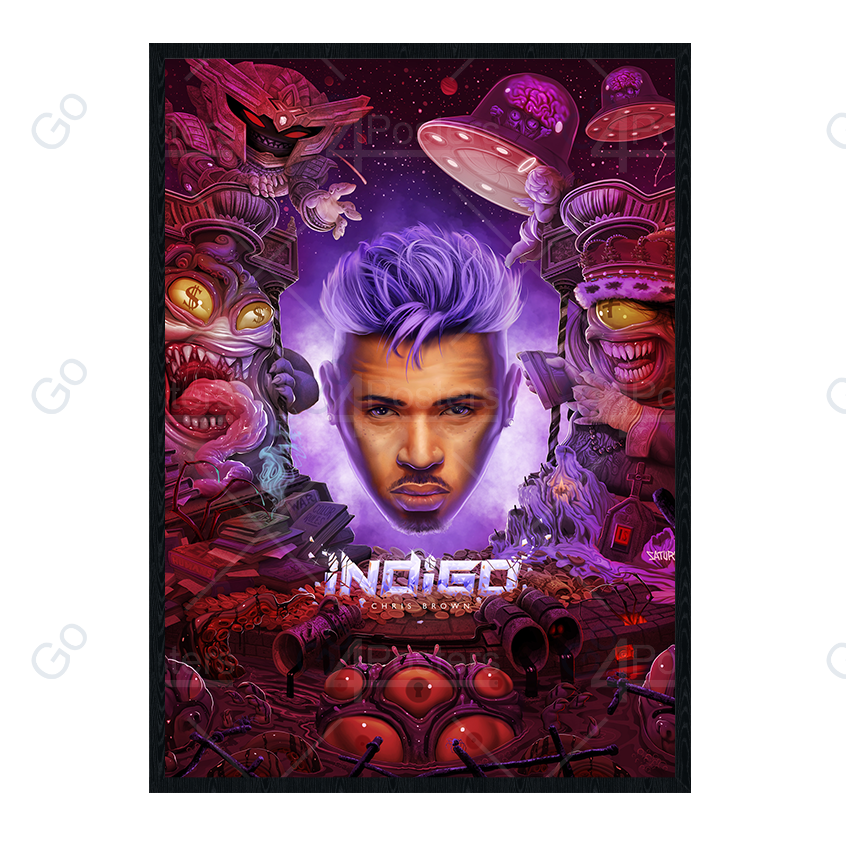 Chris Brown - Indigo - Poster