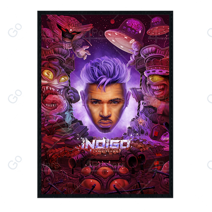 Chris Brown - Indigo - Poster