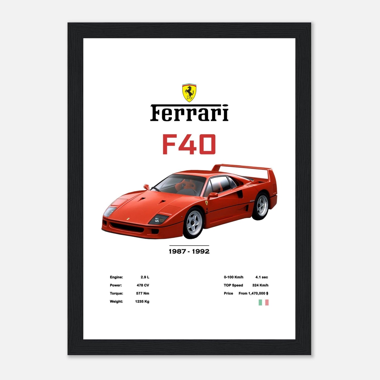 Ferrari F40 - Go4Posters