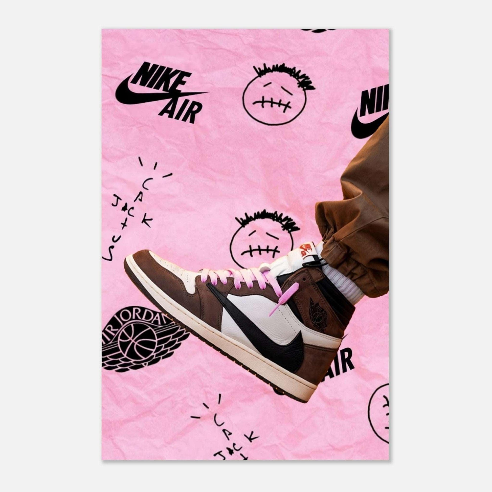 Travis Scott Jordan 1 Retro High OG SP -Poster