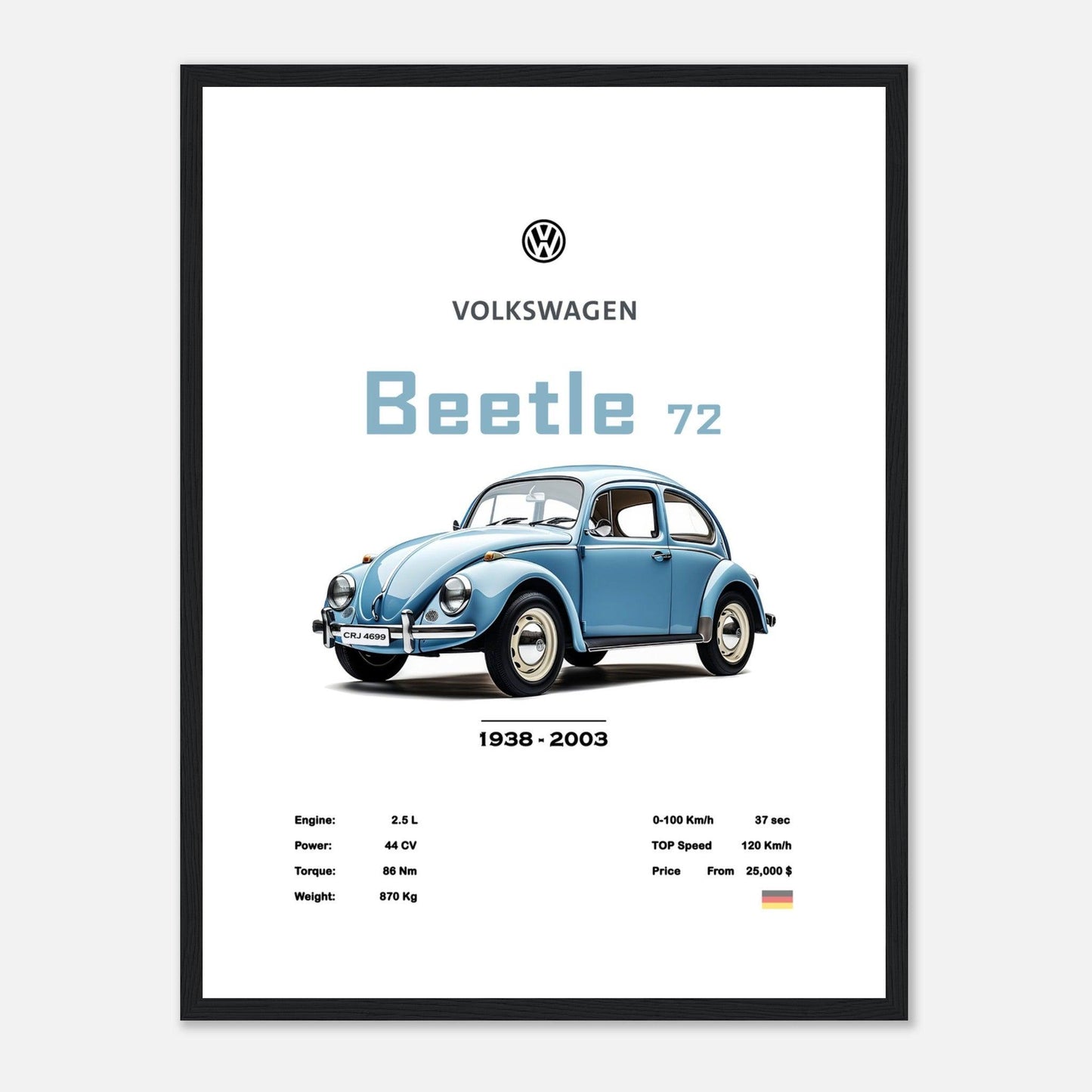 VW Beetle 72