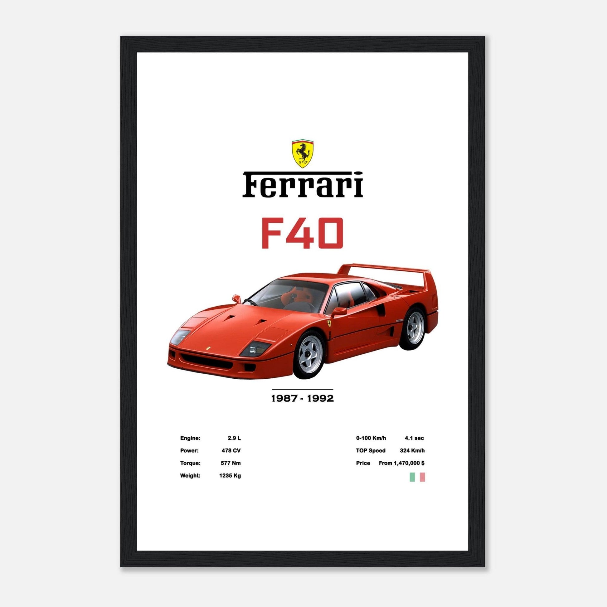 Ferrari F40 - Go4Posters