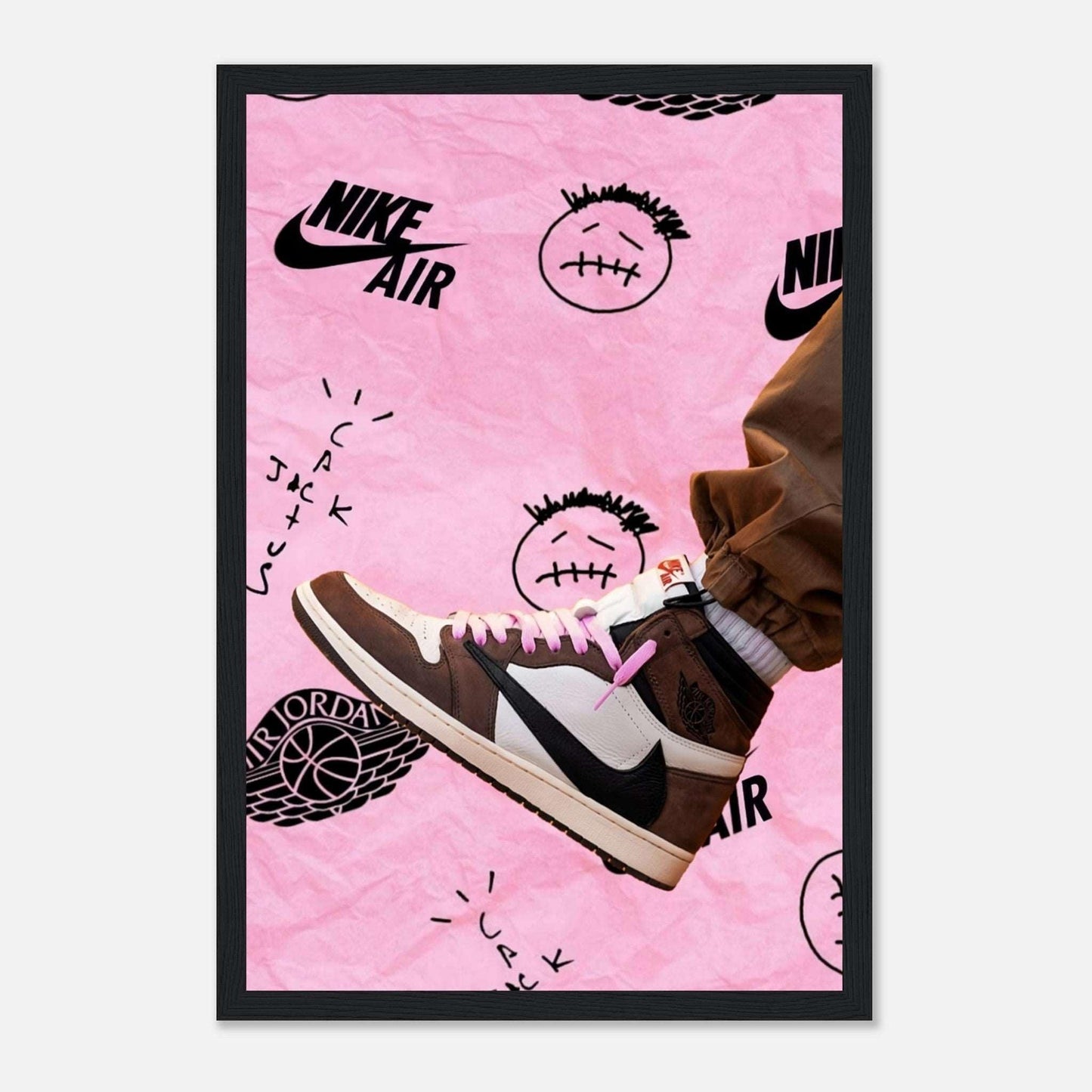 Travis Scott Jordan 1 Retro High OG SP -Poster