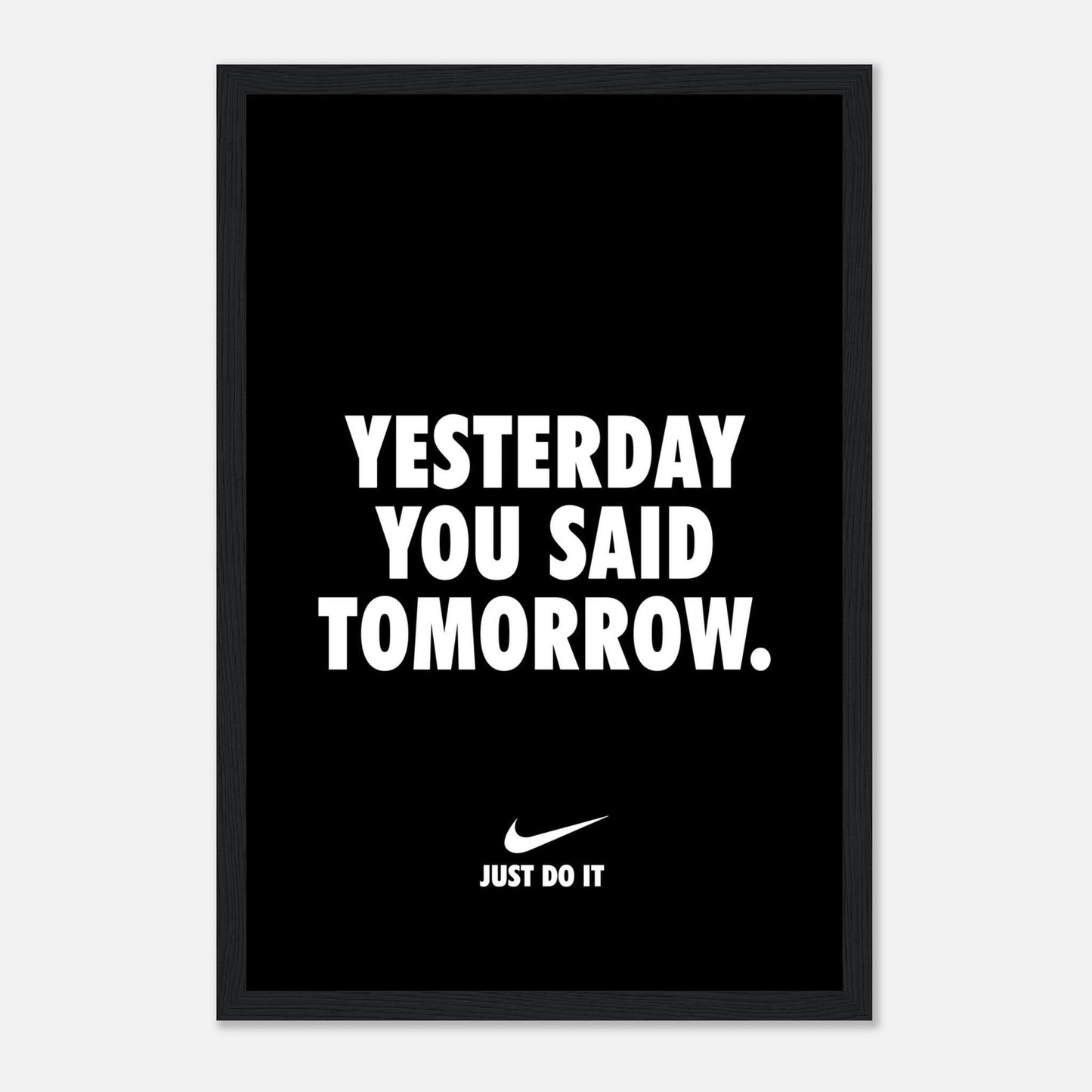 YESTERDAY YOU SAID TOMORROW. Black Edition