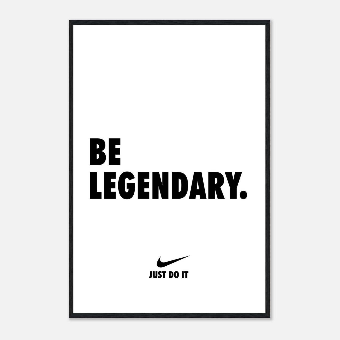 BE LEGENDARY. White Edition