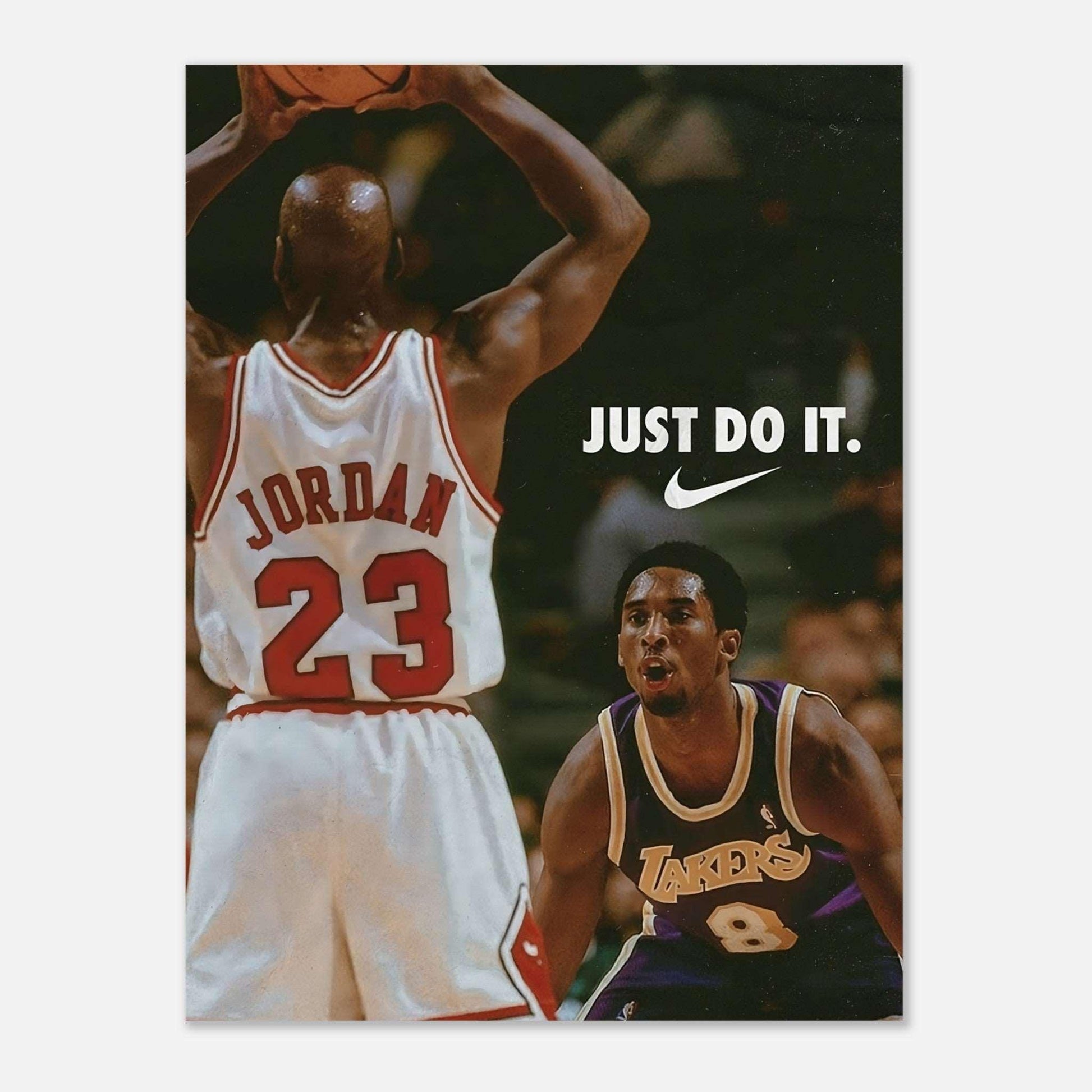 Michael Jordan X Kobe Bryant -Poster