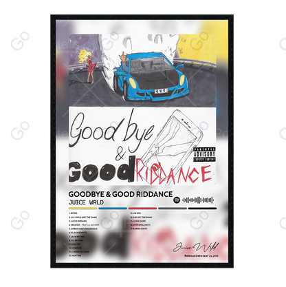 Juice Wrld- goodbye & good riddance Album Poster