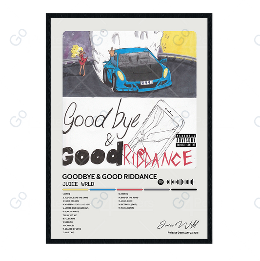 Juice Wrld- goodbye & good riddance Album Poster