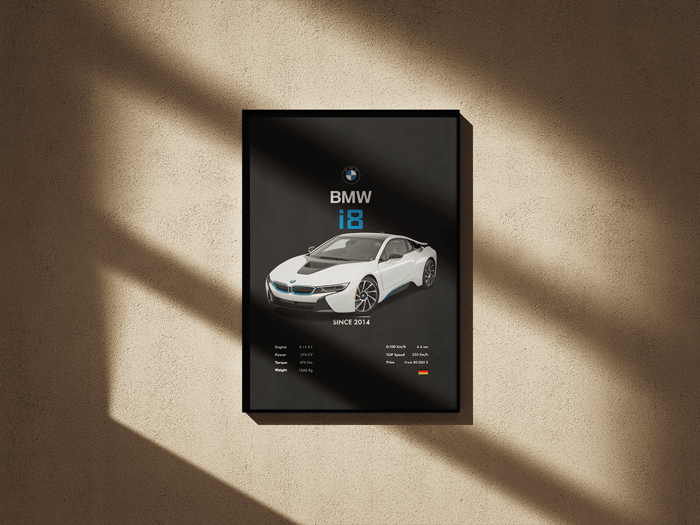 BMW i8 - Go4Posters