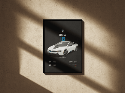 BMW i8 - Go4Posters