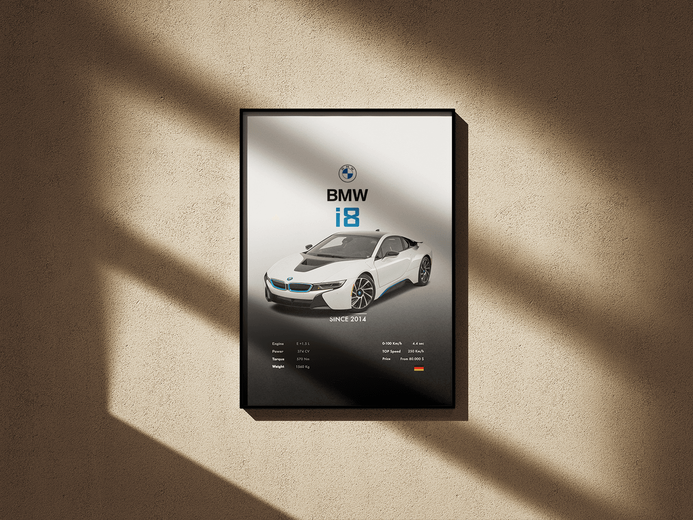 BMW i8 - Go4Posters