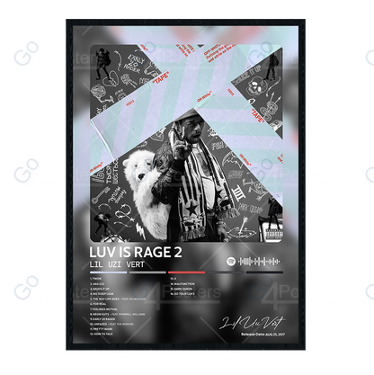 Lil Uzi Vert - Luv Is Rage 2 Album Poster