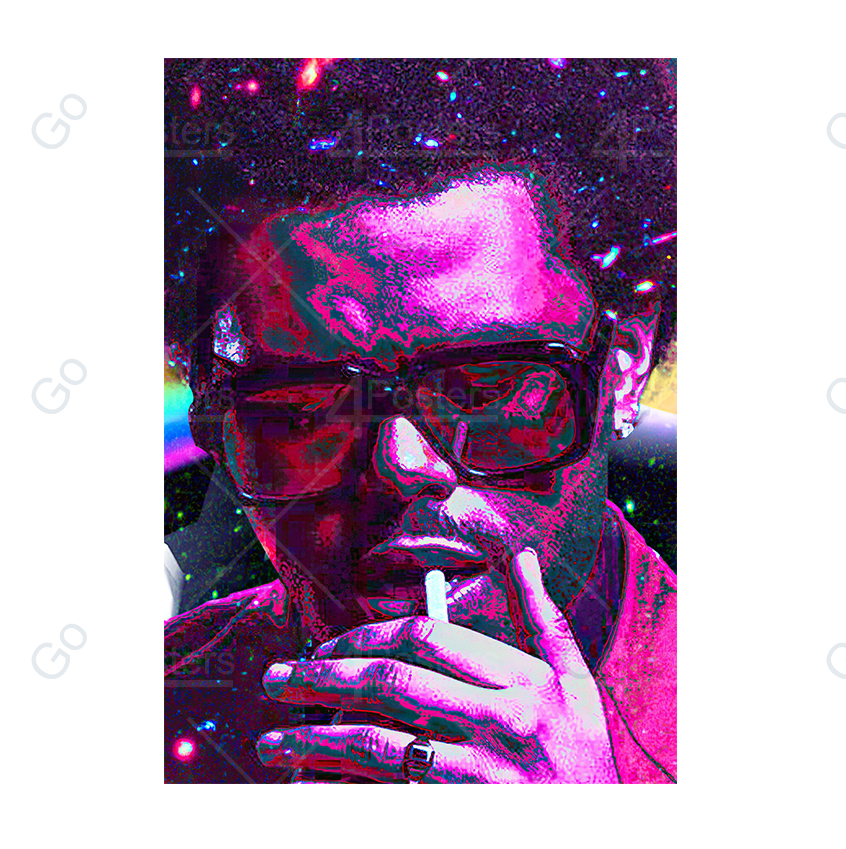 The Weeknd Colorful Art - Poster