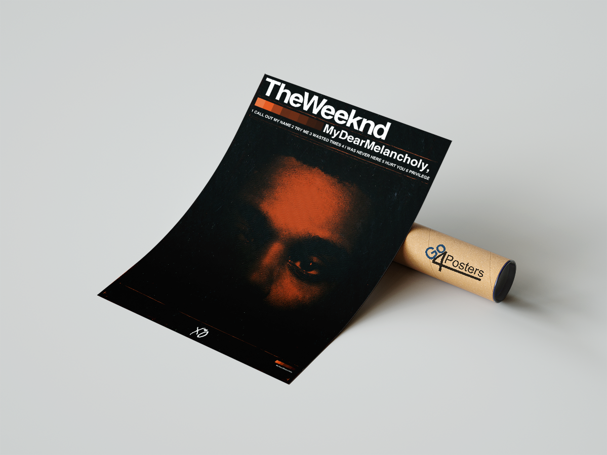 The Weeknd My Dear Melancholy, - Poster